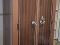 Вскрытие металлического двустворчатого шкафа